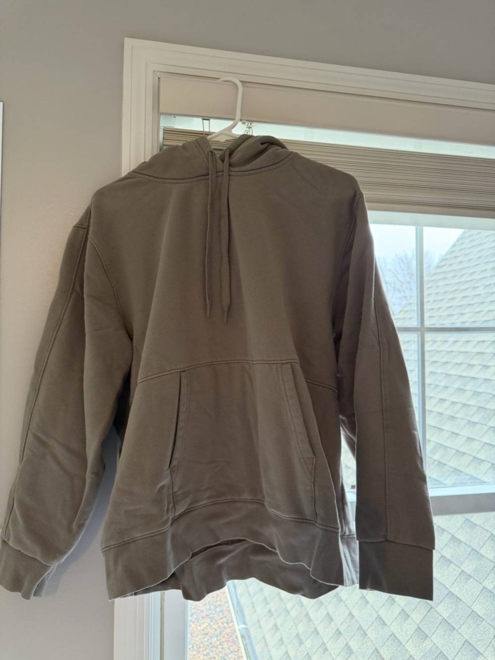 Athleta Gray Pullover Hoodie
